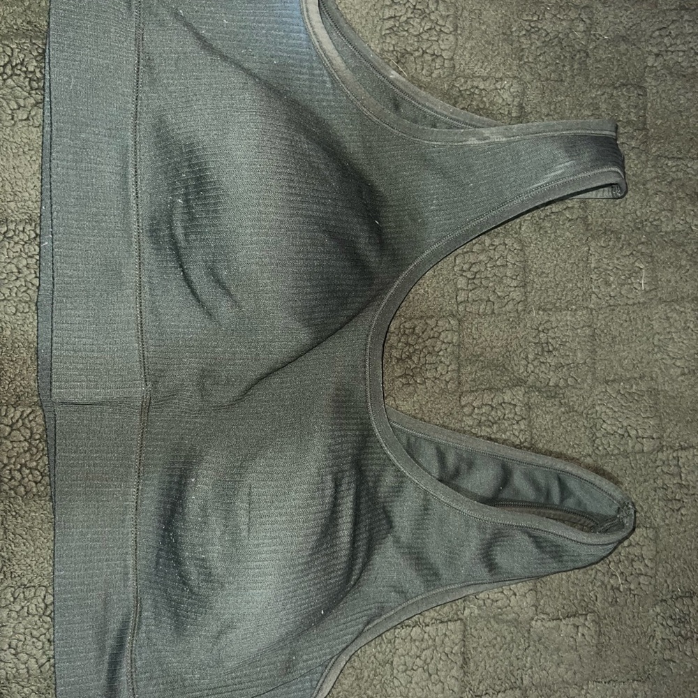 Seamless Olive Sports Bra